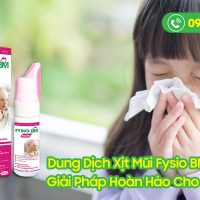 Dung Dịch Xịt Mũi Fysio BM Baby