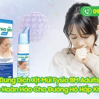 Dung Dịch Xịt Mũi Fysio BM Adults